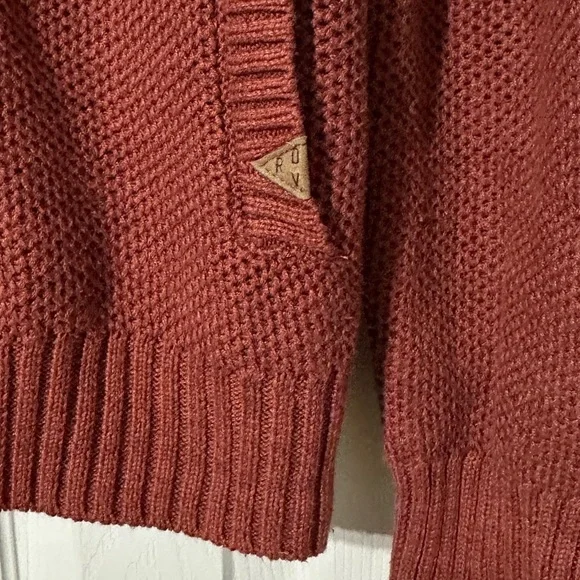 Dravus knit pullover hooded sweatshirt l - Picture 5 of 10